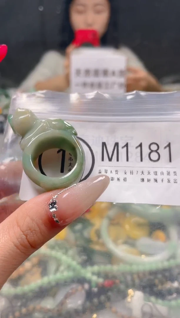 【闪购商品】翡翠颈饰未镶嵌19/M/翡翠A货一图一物