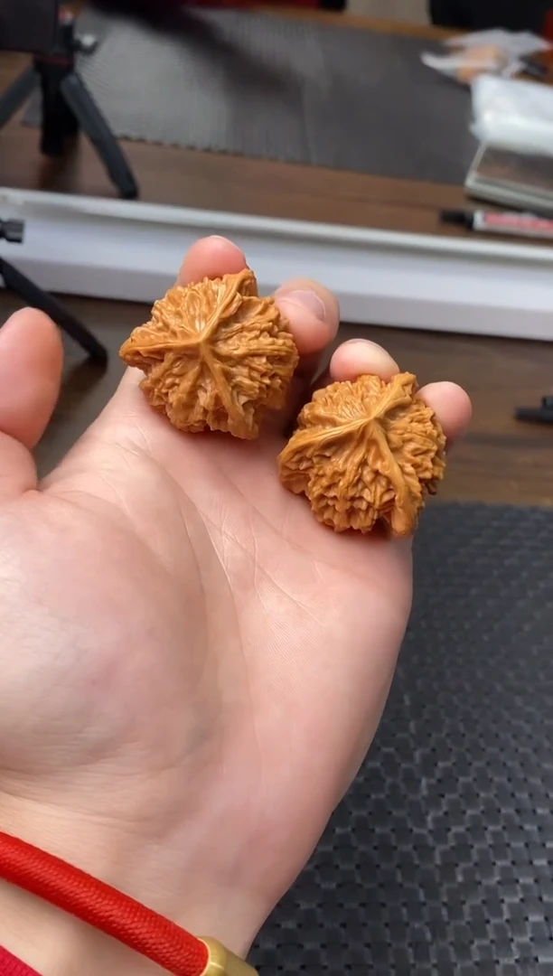 把件文玩核桃微微修盘山三棱40尺