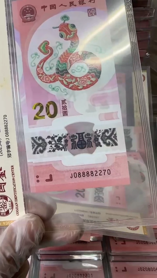 【闪购商品】塑料088882270-蛇钞单张！