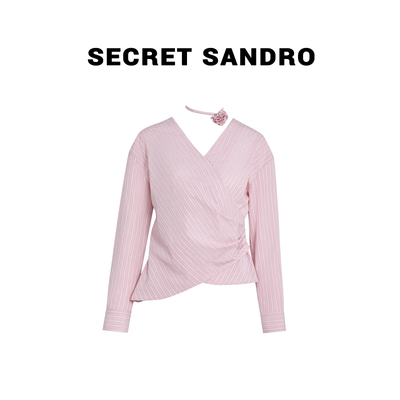 【粉红佳人】Secret Sandro 楚楚 衬衫 C65287140C