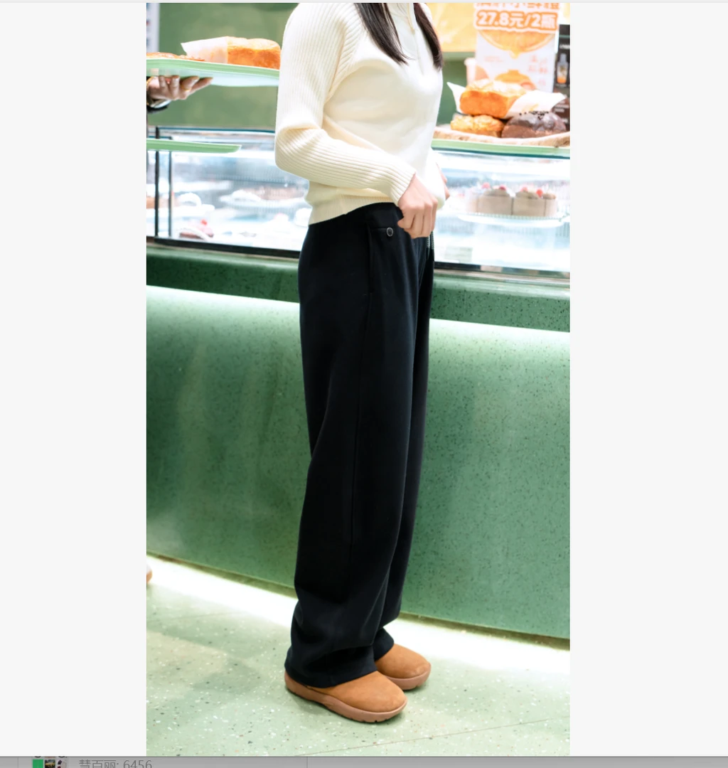 【文静专属】十三行-休闲百搭弯刀裤SY27953-FA