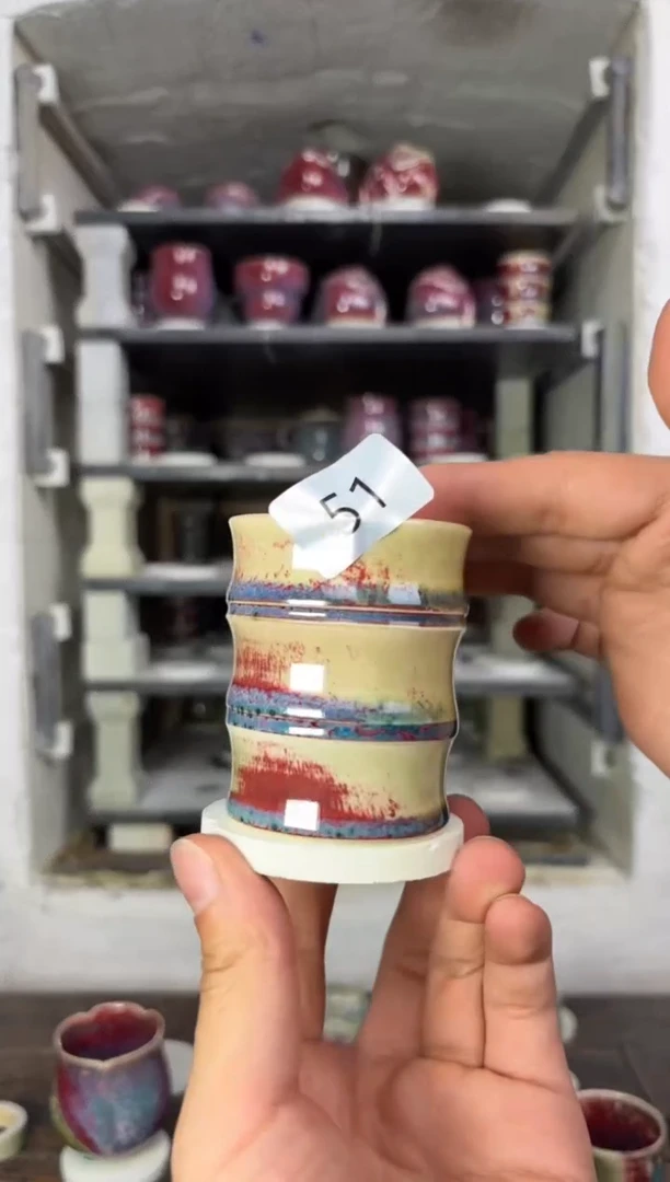 【闪购商品】摆件钧瓷窑变精品茶器