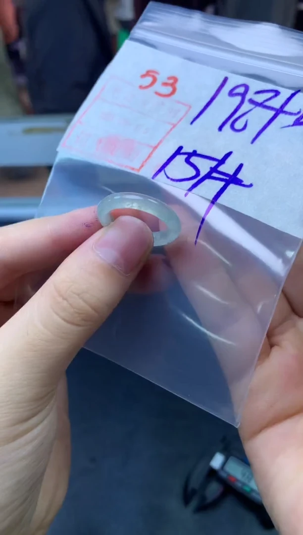 定制翡翠未镶嵌戒圈15#208毛货需精细抛光