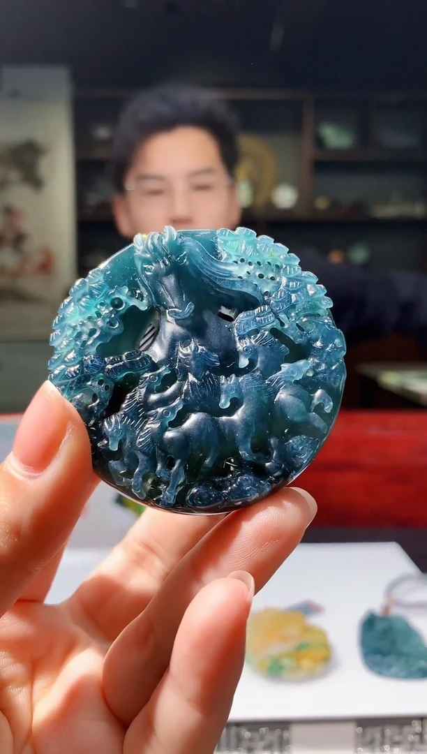 翡翠未镶嵌颈饰翡翠A货