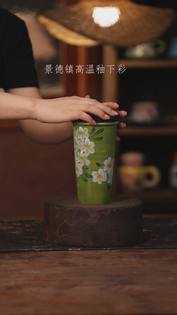 景德镇高温釉下手绘陶瓷107