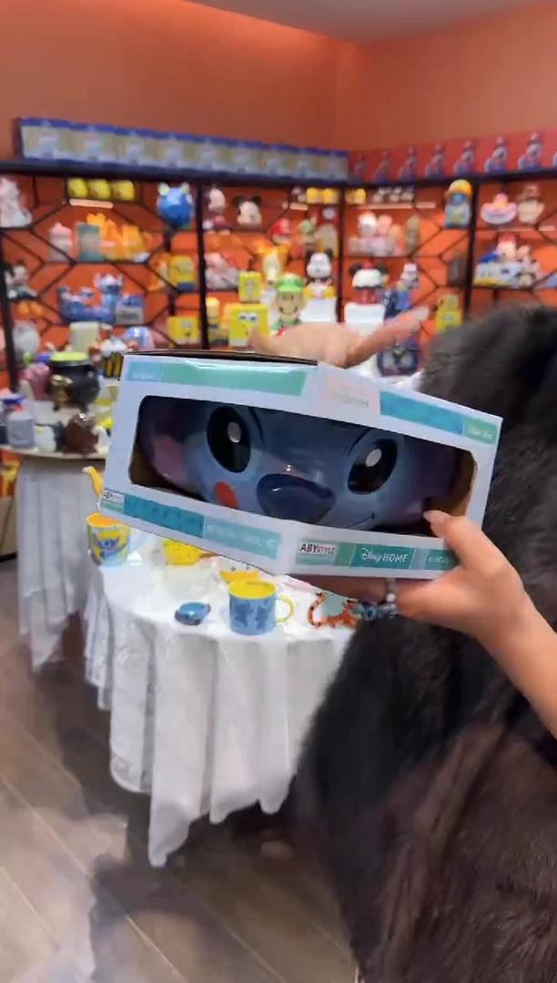 瓷片@@史迪奇水果陶瓷沙拉碗（礼盒）