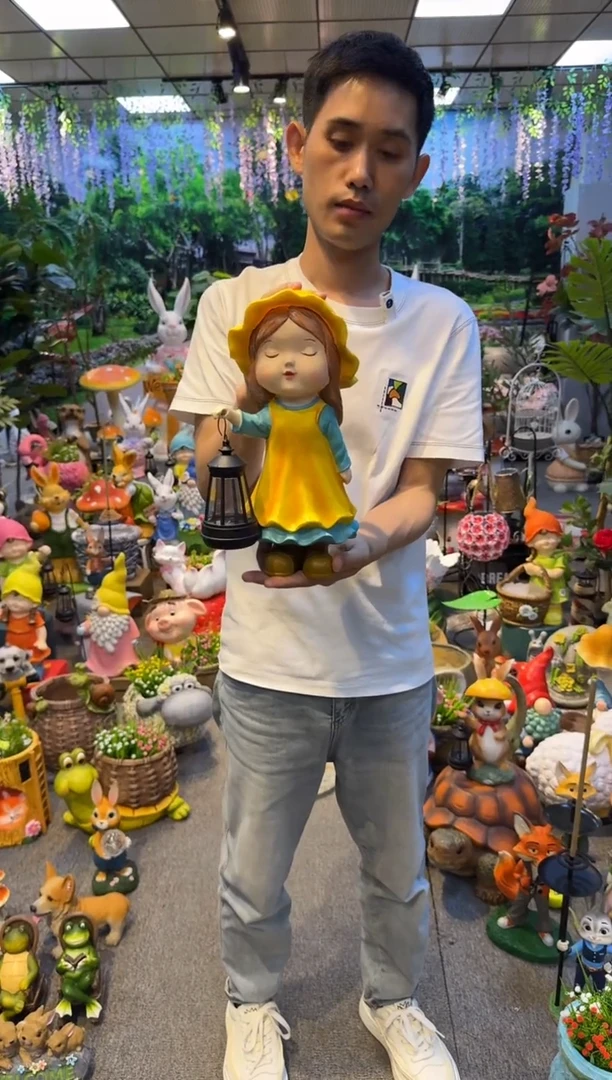 无花朵花园庭院摆件&00&