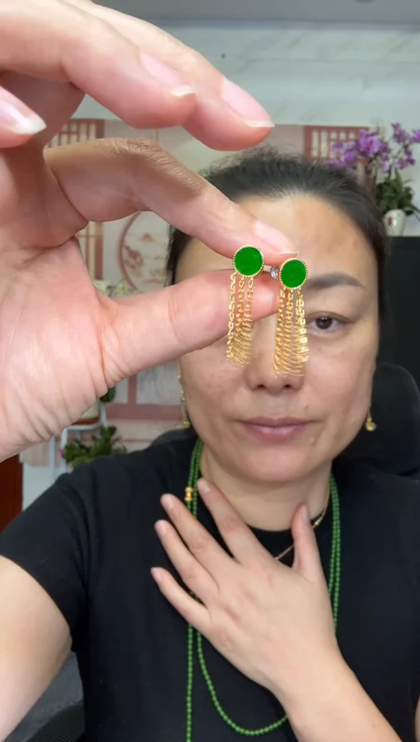 颈饰银S925镶嵌翡翠【多样性发其一】00003126