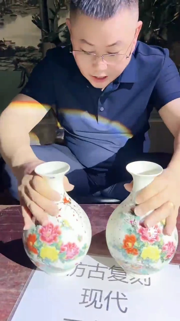 摆件景德镇陶瓷流水10
