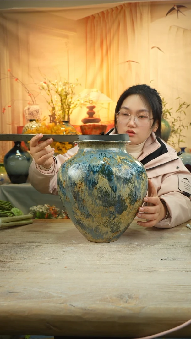高29口16陶瓷花瓶花器