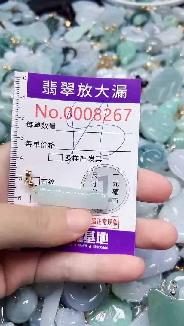 颈饰未镶嵌翡翠8267