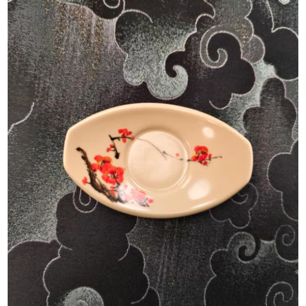 杯托(梅）茶道配件（ZX-0484）