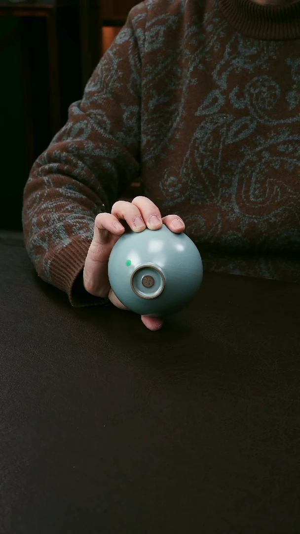 【闪购商品】其他汝官窑大鸡心杯71