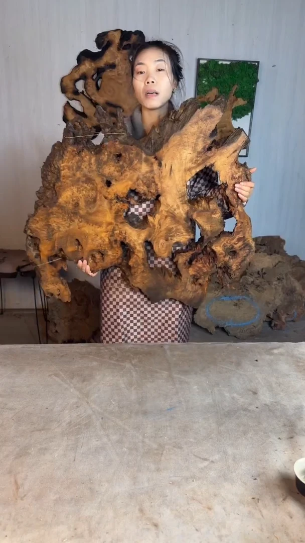 香杉木木头款杉木瘤挂件【原料】010