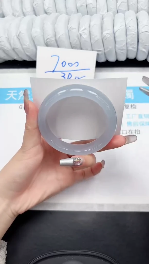 【闪购商品】石英质玉手镯未镶嵌58-62.2