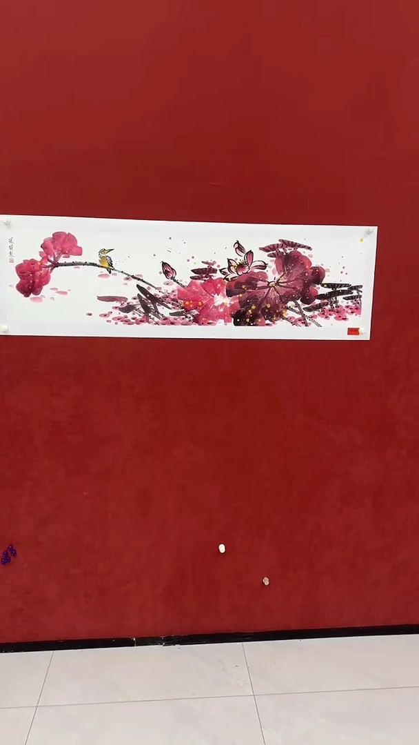 国画杨风顺绘画4pc花鸟