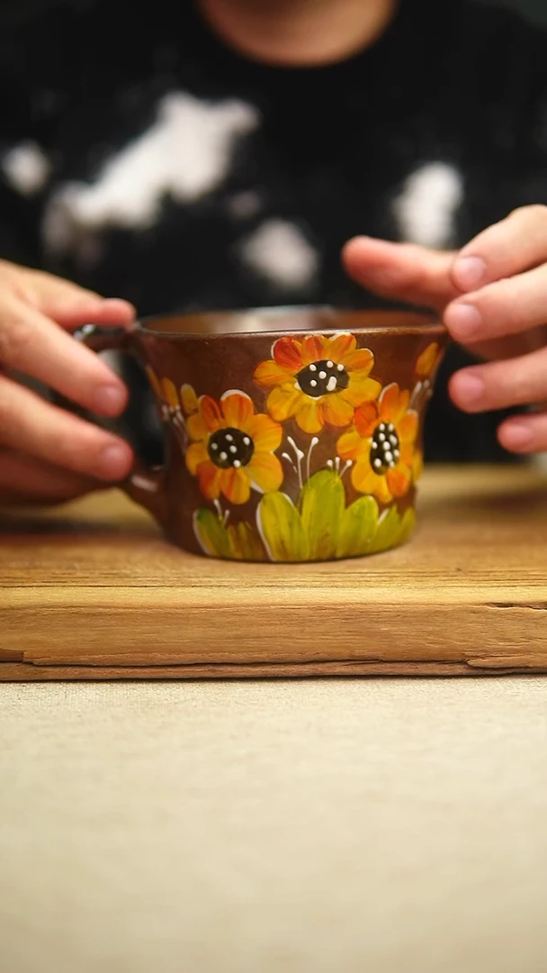 @@陶园瓷舍@@纯手工手绘@高温釉下彩