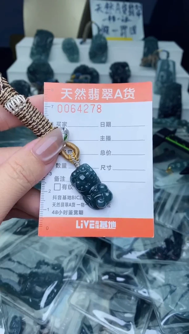 翡翠未镶嵌颈饰