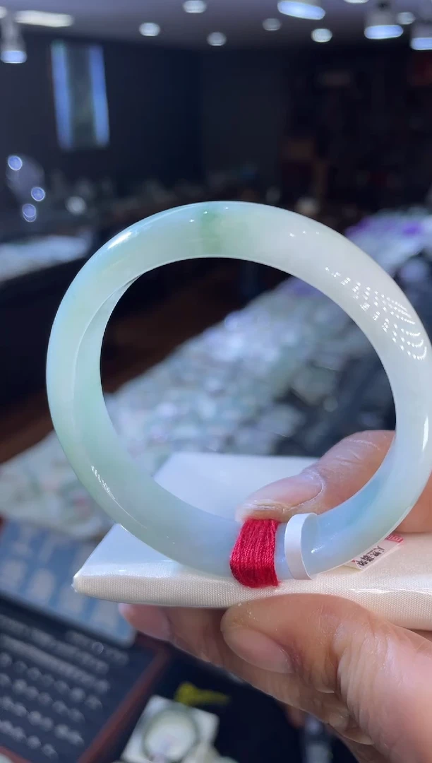 未镶嵌手镯翡翠正圈54-55