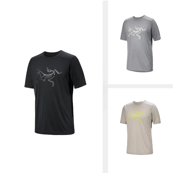 【Arcteryx|始祖鸟】Ionia Merino专业登山羊毛短袖吸湿排汗抗菌