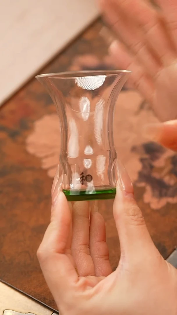 【闪购商品】禾器/晶彩君悦单杯/湖绿