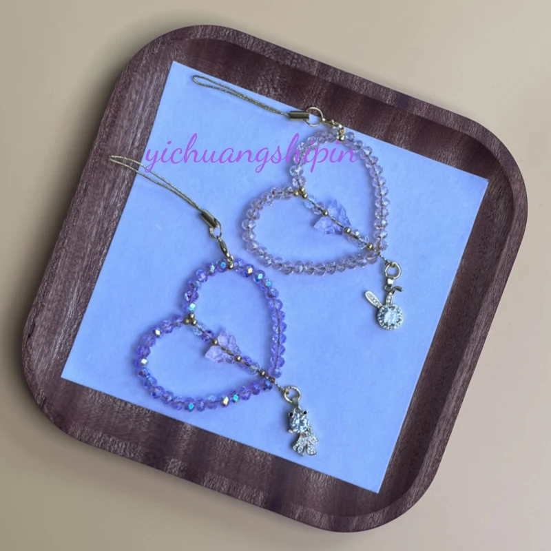 创意手机链手工串珠手机挂链时尚手机挂绳