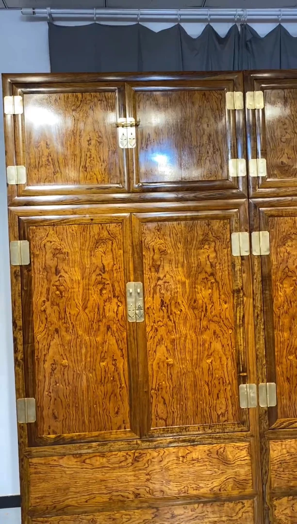 花梨木类明****9顶箱柜 定金 6500