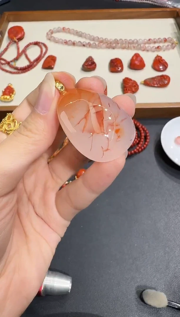 未镶嵌吊坠南红玛瑙X1108-466-196