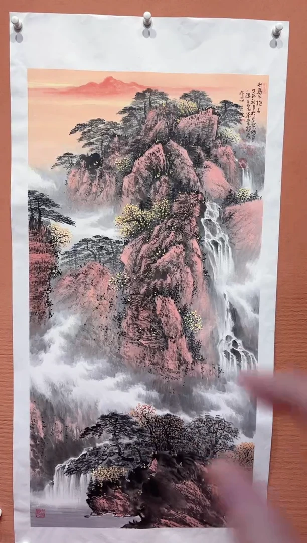 国画师立照老师国画作品