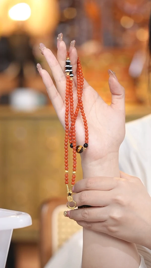 【闪购商品】玛瑙/玉髓万能链未镶嵌一线南红万能链