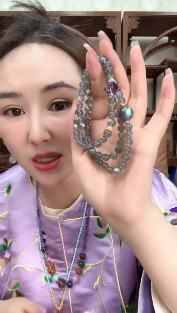 【闪购商品】拉长石颈饰未镶嵌25021460