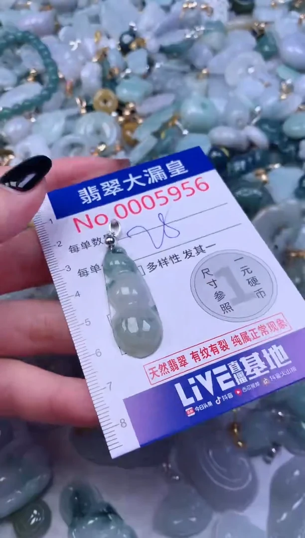 颈饰未镶嵌翡翠5956