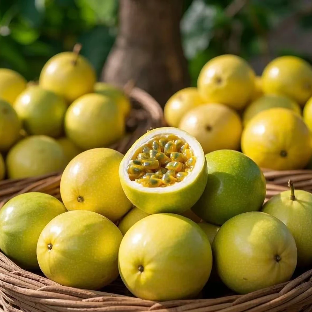 【小主播源头自采】钦蜜9号黄金百香果 香甜多汁【收到会皱皮】