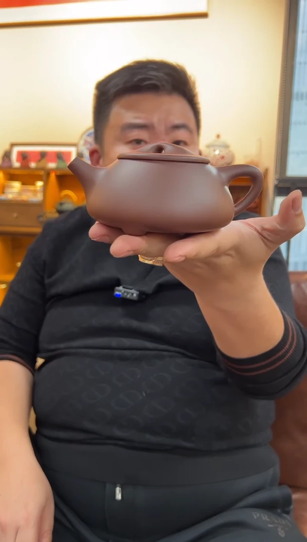 【闪购商品】紫砂茶壶【头哥手工壶】景舟石瓢底槽清光素器