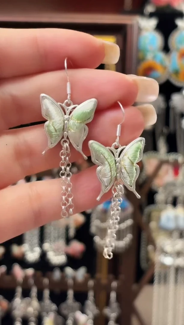 织绣 云织谣民族风精美饰品   843