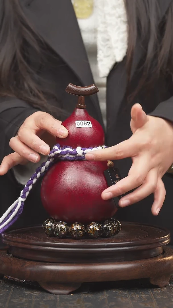 【闪购商品】82号大漆酒葫芦一物一图