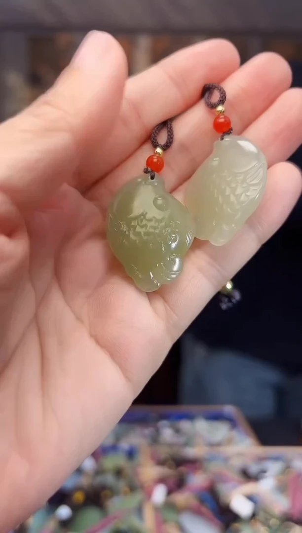 【闪购商品】和田玉挂件未镶嵌拍一发一