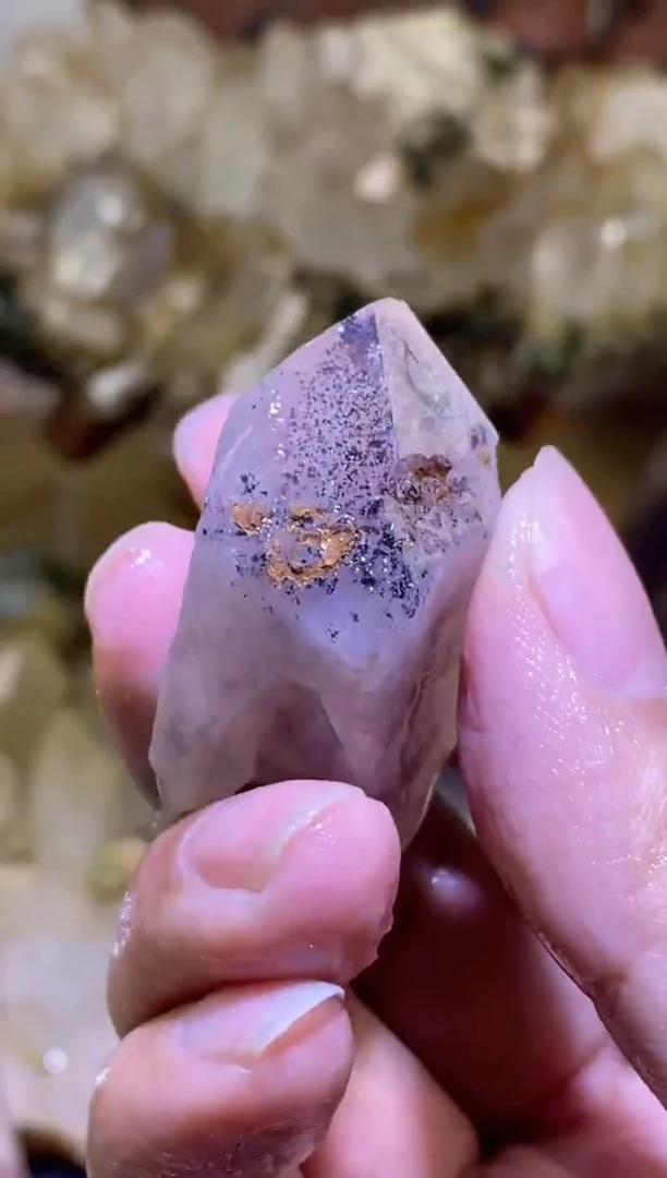 未镶嵌珠宝半成品水晶78号四川超七花园水晶原石