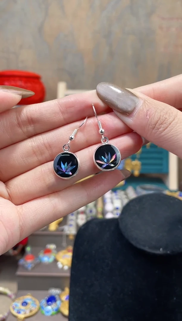 【闪购商品】非遗螺钿精品耳环