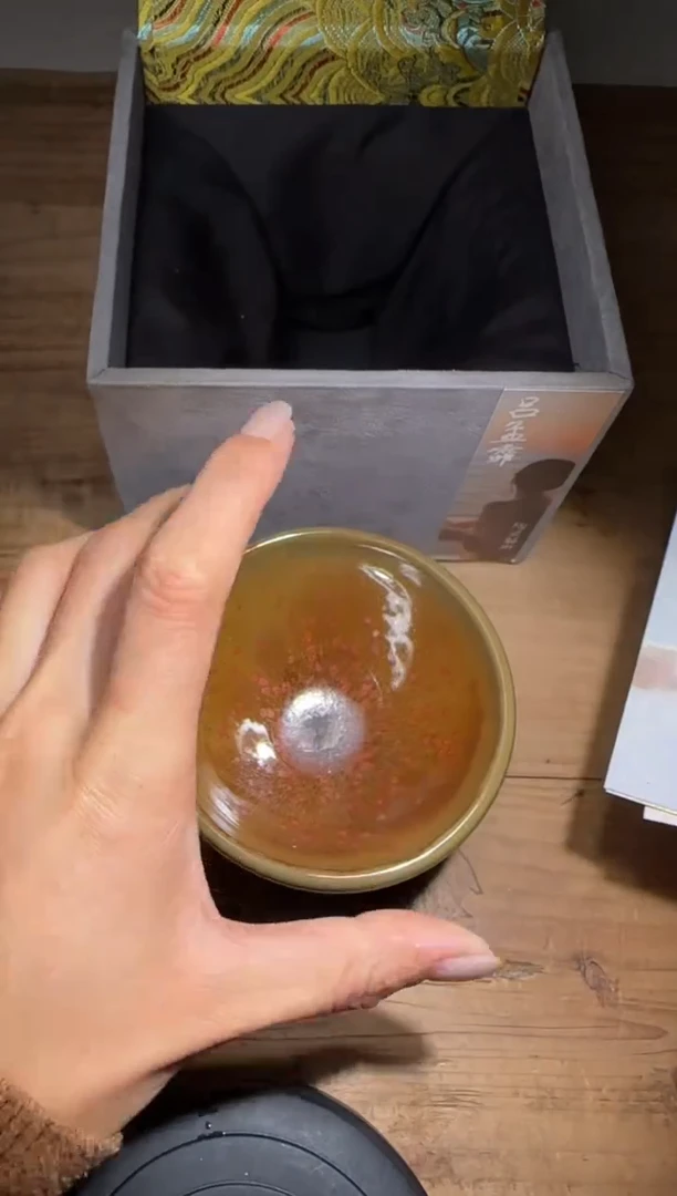 【闪购商品】茶盏吕孟霏精品建盏分享9