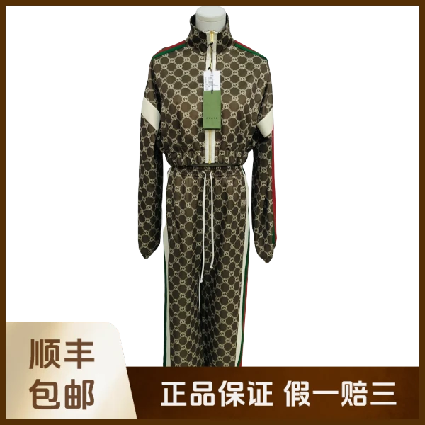 妃鱼/古驰/聚酯纤维/套装/95新/沐九18