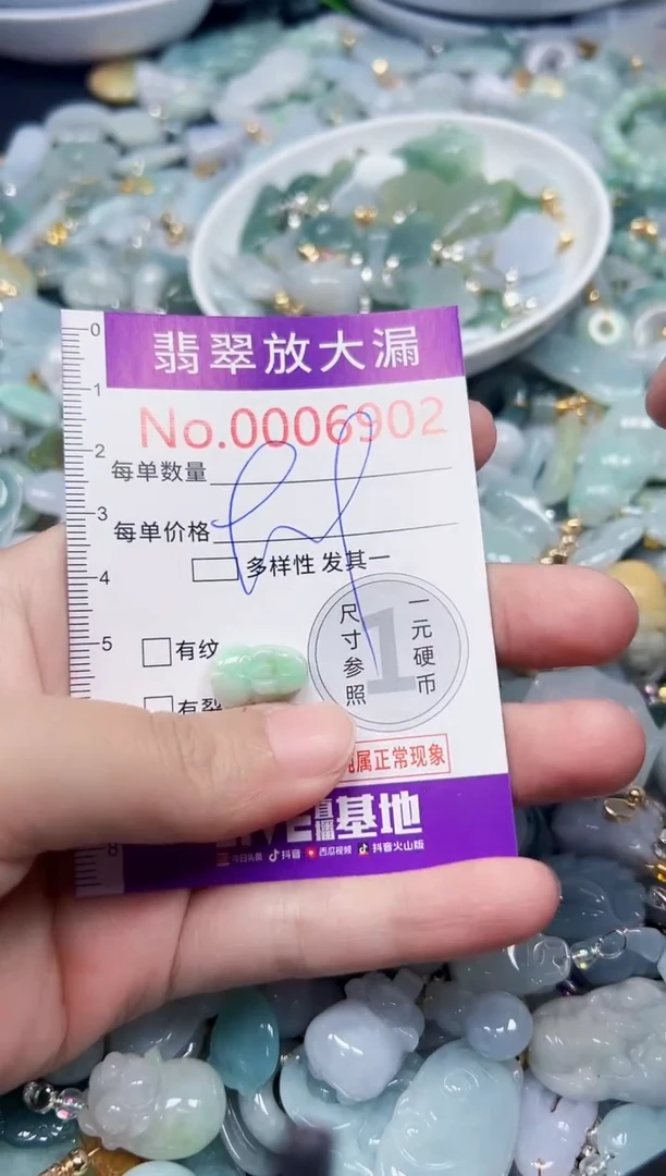 颈饰未镶嵌翡翠6902