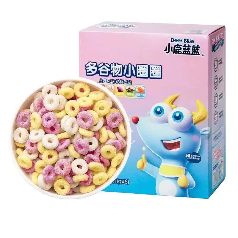 小鹿蓝谷物小圈圈零食66g