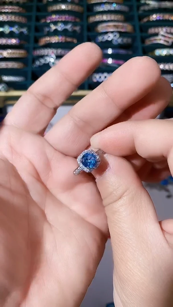 【闪购商品】托帕石戒指未镶嵌托帕石