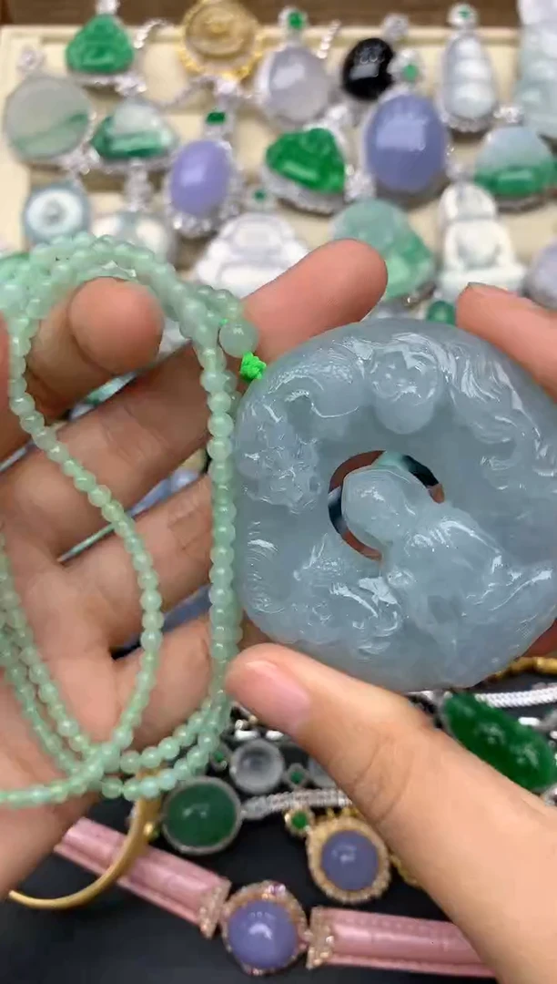 【闪购商品】翡翠颈饰未镶嵌56-中国好珍宝