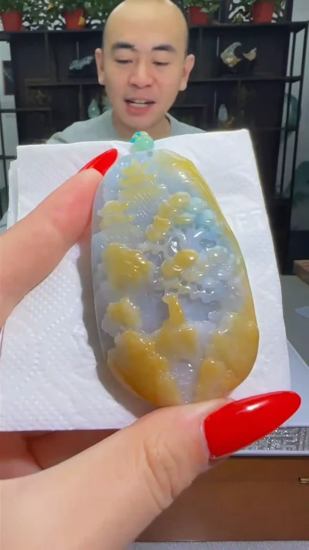 【闪购商品】翡翠颈饰未镶嵌天然翡翠A货吊坠