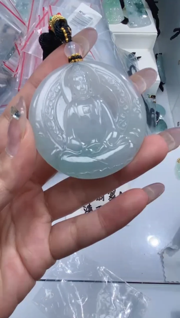 颈饰未镶嵌翡翠吊坠