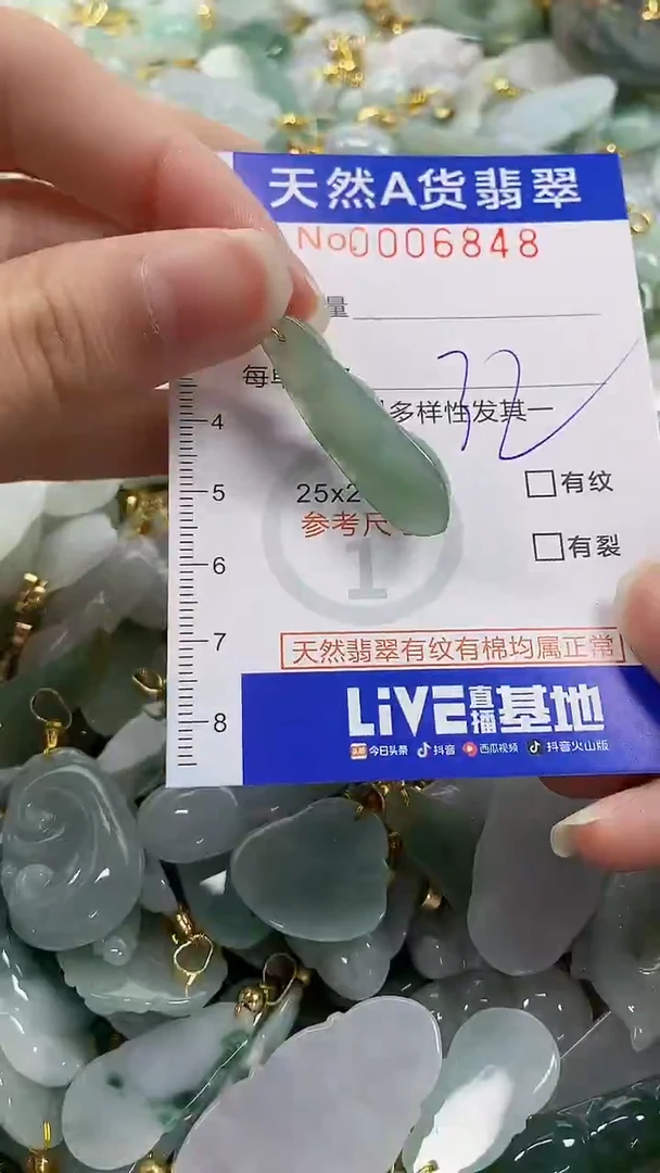 颈饰未镶嵌翡翠纯天然a货翡翠