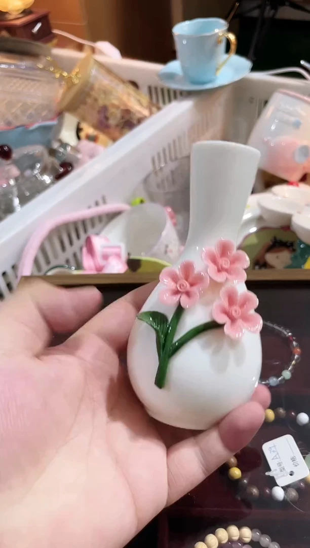 其他手工花瓶玉净瓶，开播福利，拼手速