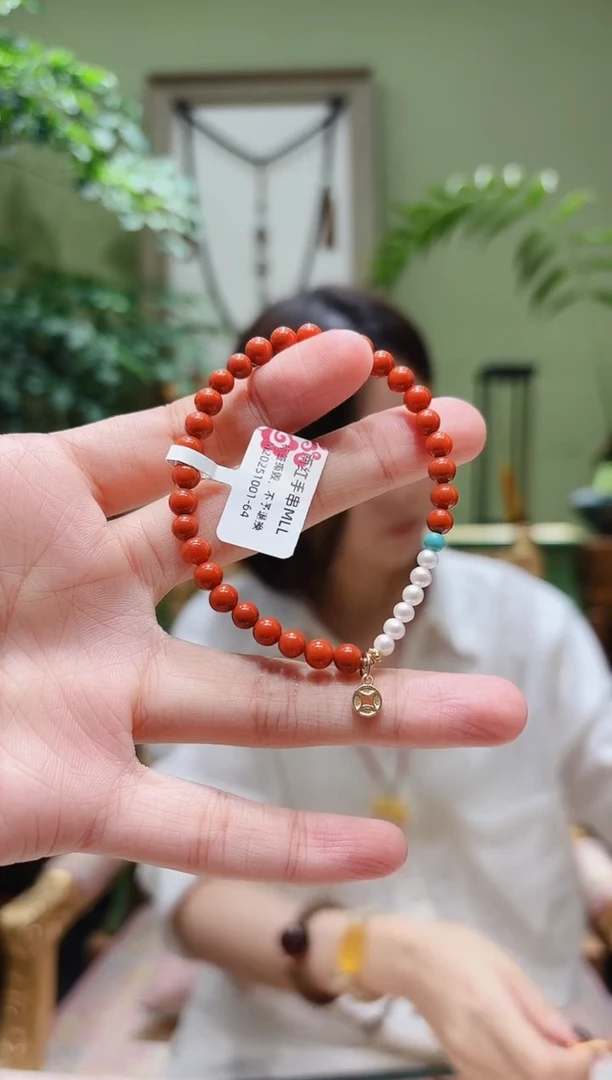 未镶嵌手串南红玛瑙南红手串MLL1001-64多样性发货